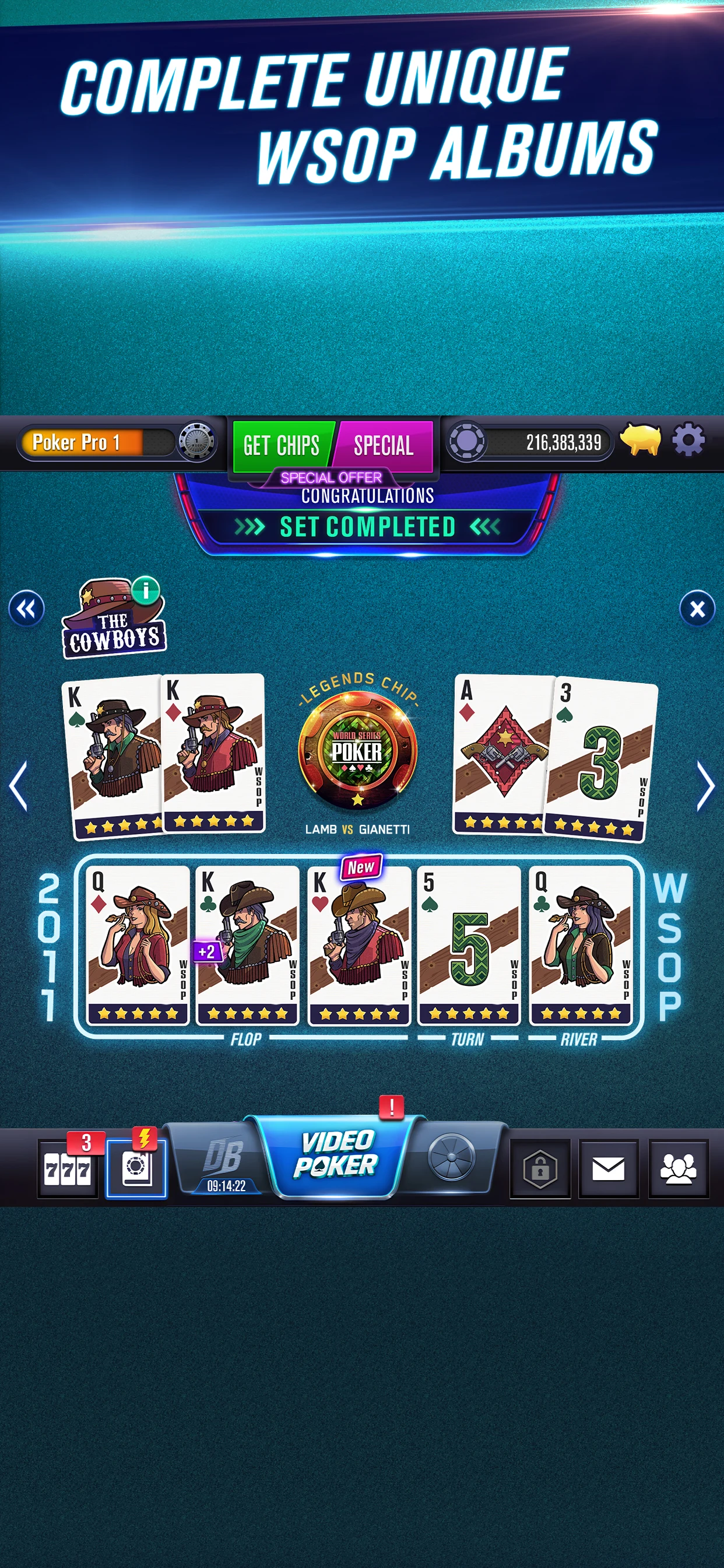WSOP Poker: Texas Holdem Game screenshot